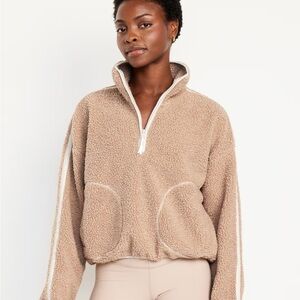 Old Navy Quarter Zip Sherpa